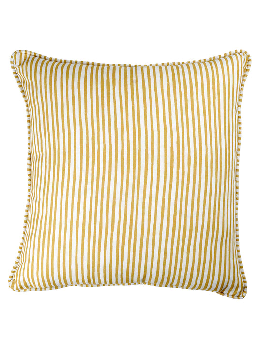 Roseate Aya Yellow Cushion Cover