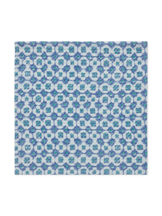 Checkmate Blue Face Towel | Set Of 2