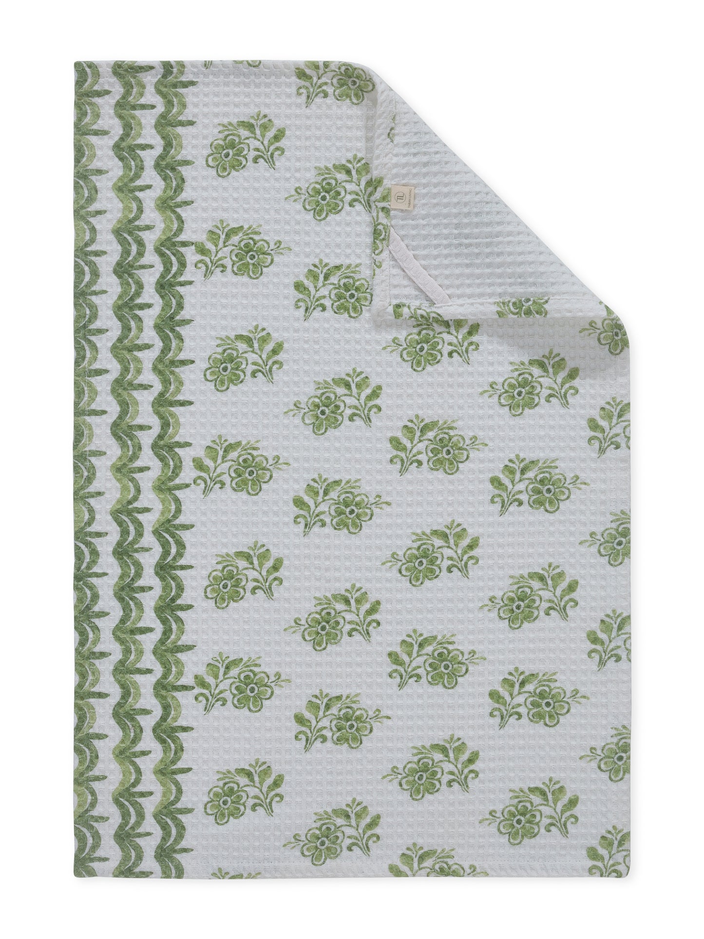 Ayna Green Hand Towel | Set Of 2