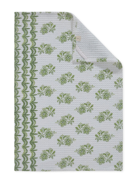 Ayna  Green Hand Towel | Set Of 2