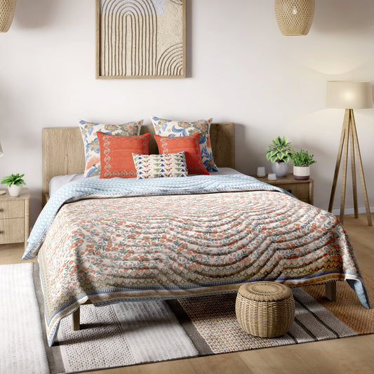 Mimo Cotton Green Quilt