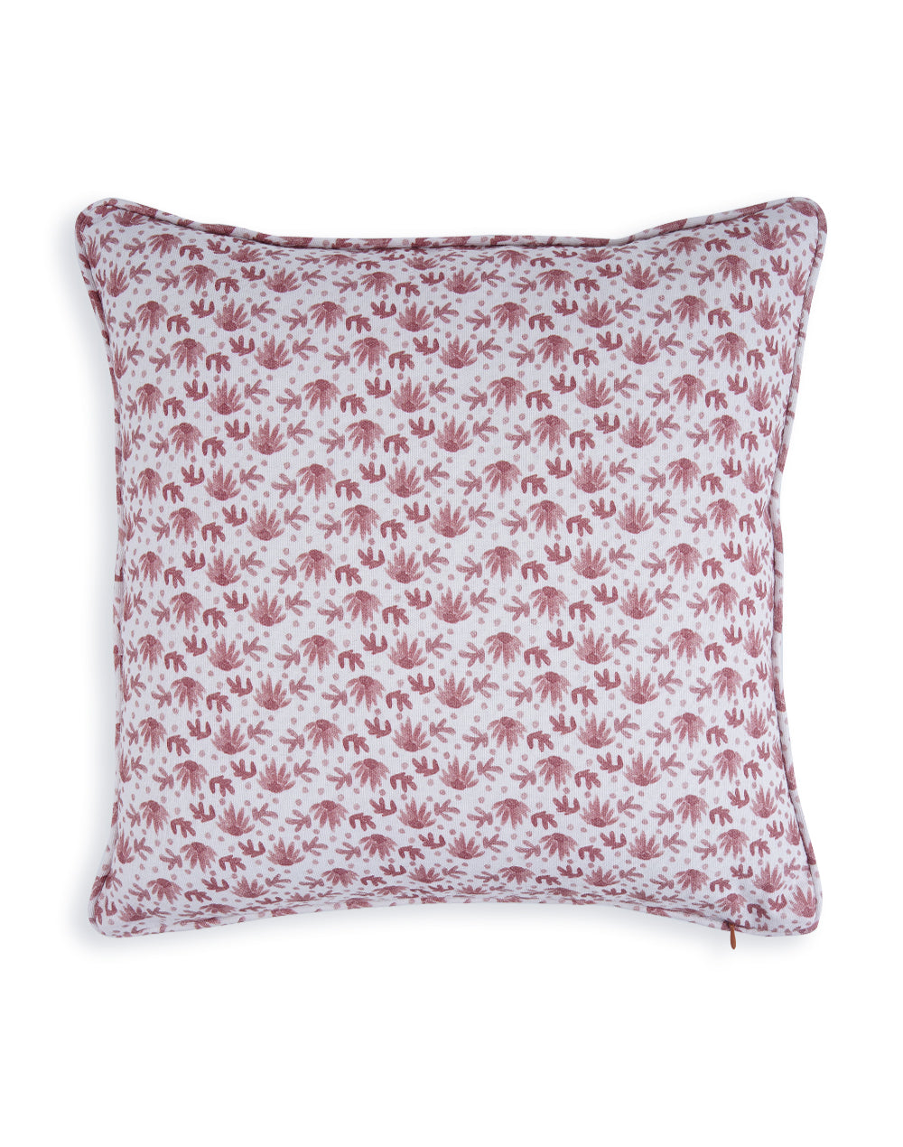 Khwaab Green Embroidered Cushion Cover 16"x 16" ( 40cm x 40cm)