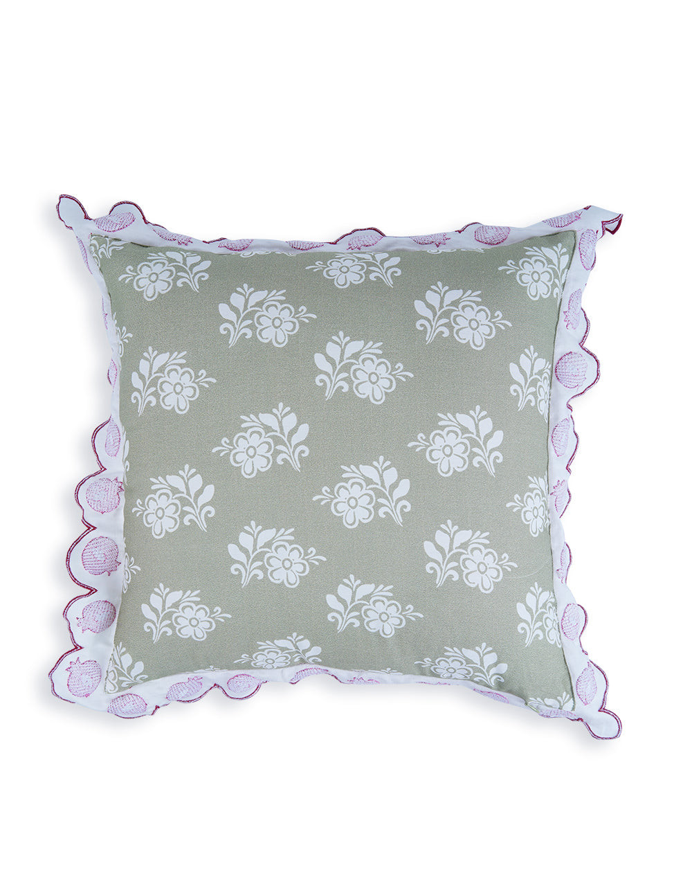 Ayna Secret Garden Red Cushoion Cover