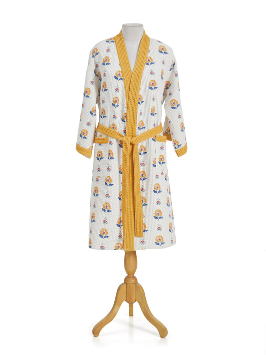 Gul Cotton Waffle  Bathrobe