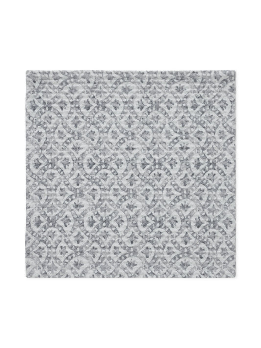 Tessellate Grey Face Towel | Set Of 2