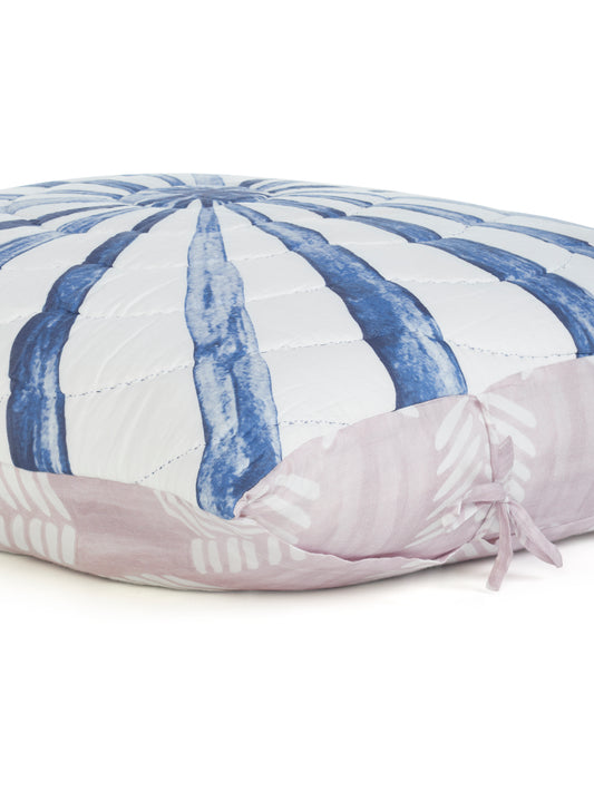 Ayna Blue Quilted Sham - 26"x 26"