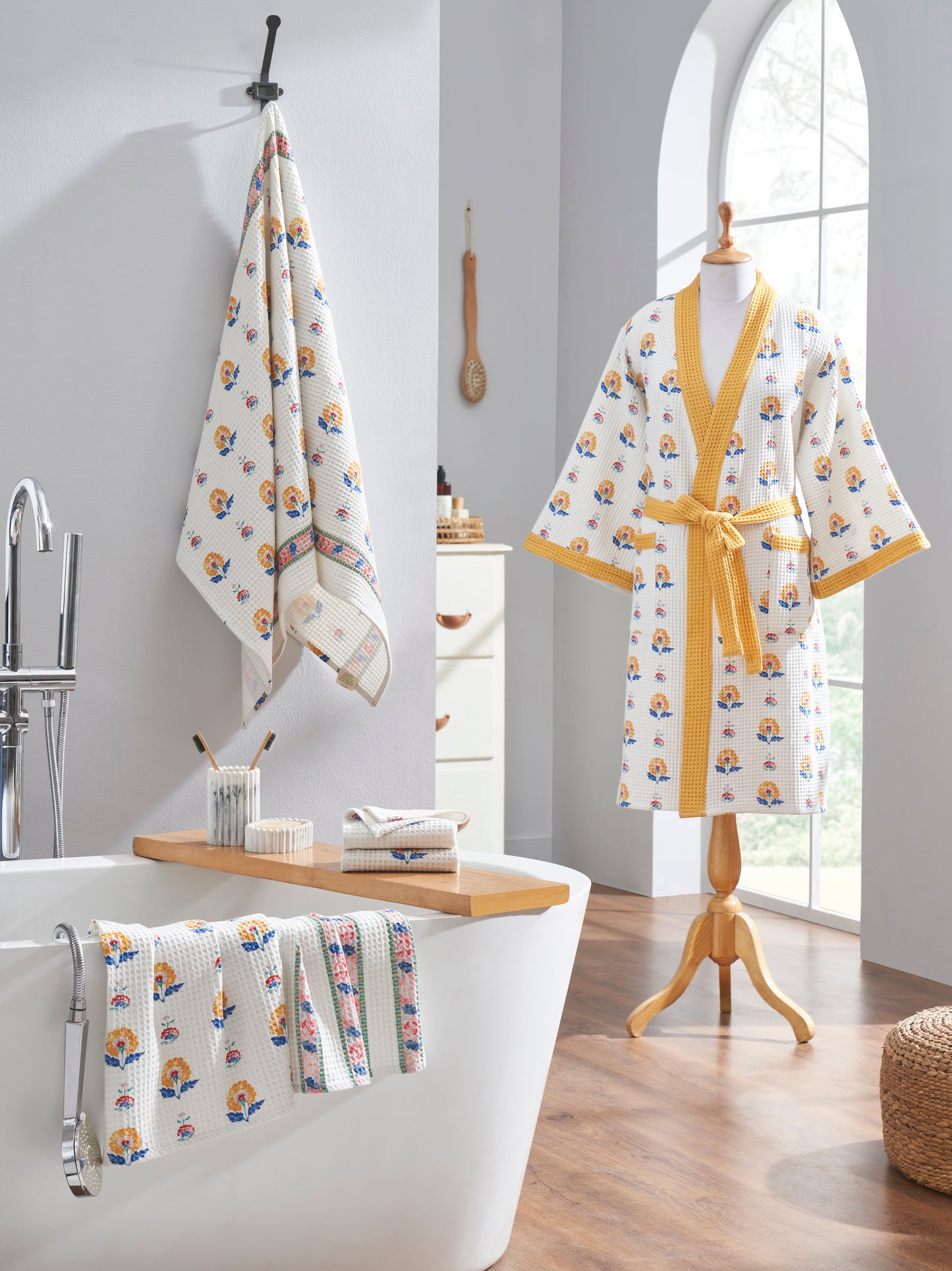 Gul Cotton Waffle  Bathrobe