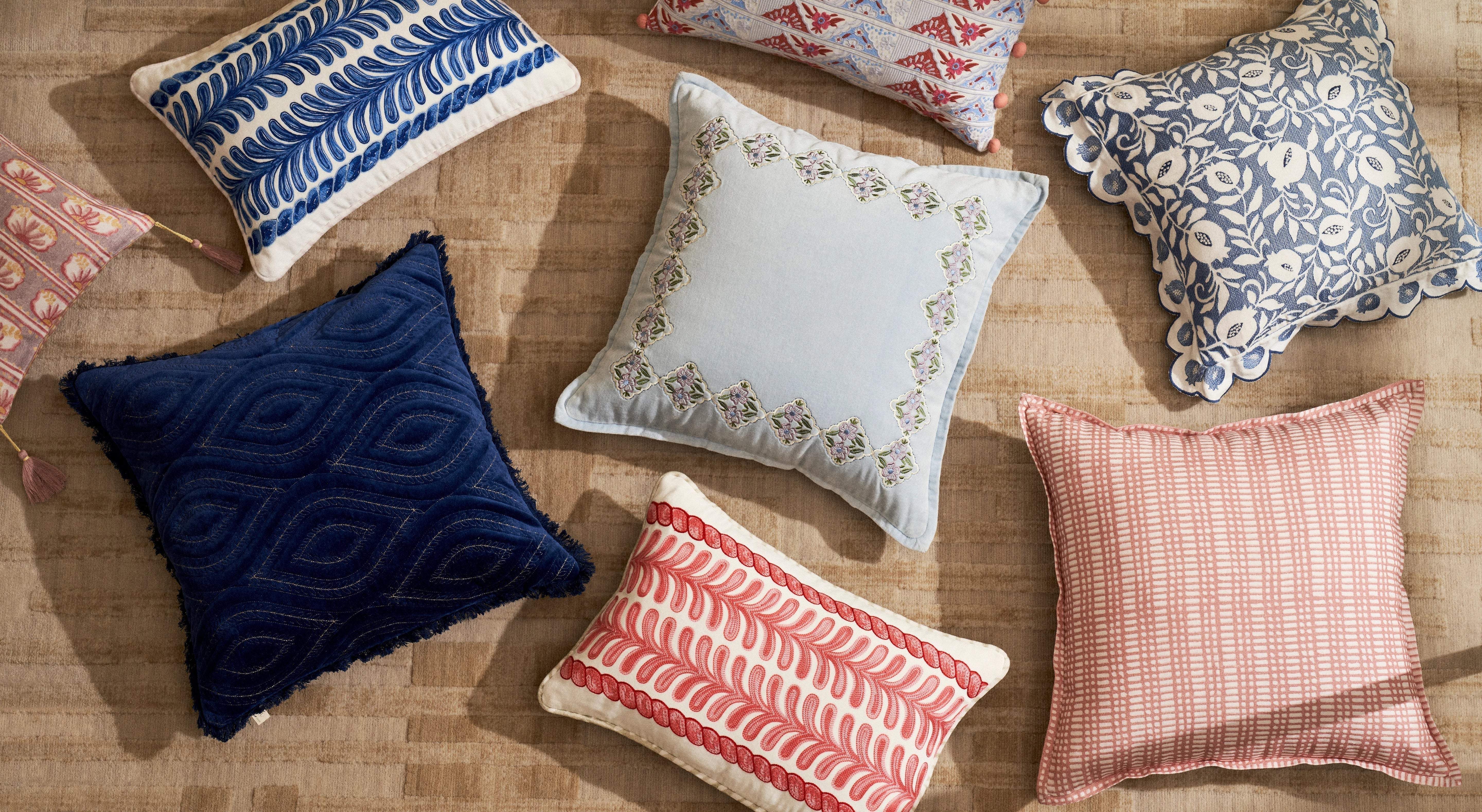 Mix and Match: Creating Visual Interest with Taran Living's Cushions
