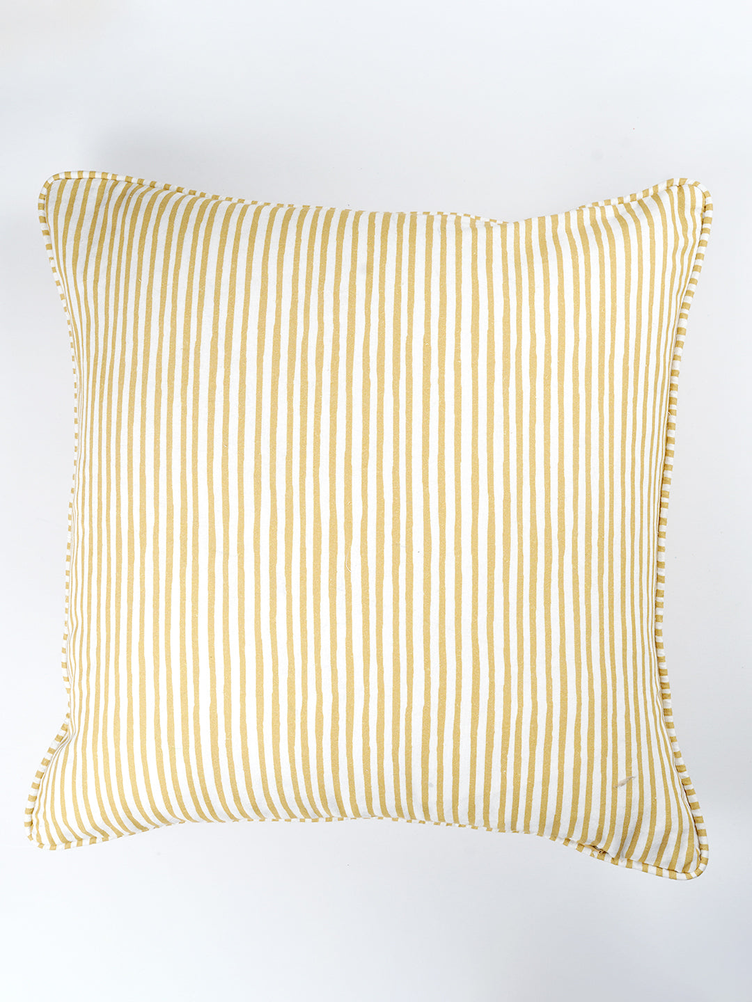 Roseate Sura Yellow Cushion Cover