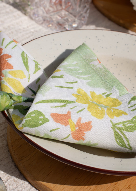 Floral Napkin 18"x18" set of 2