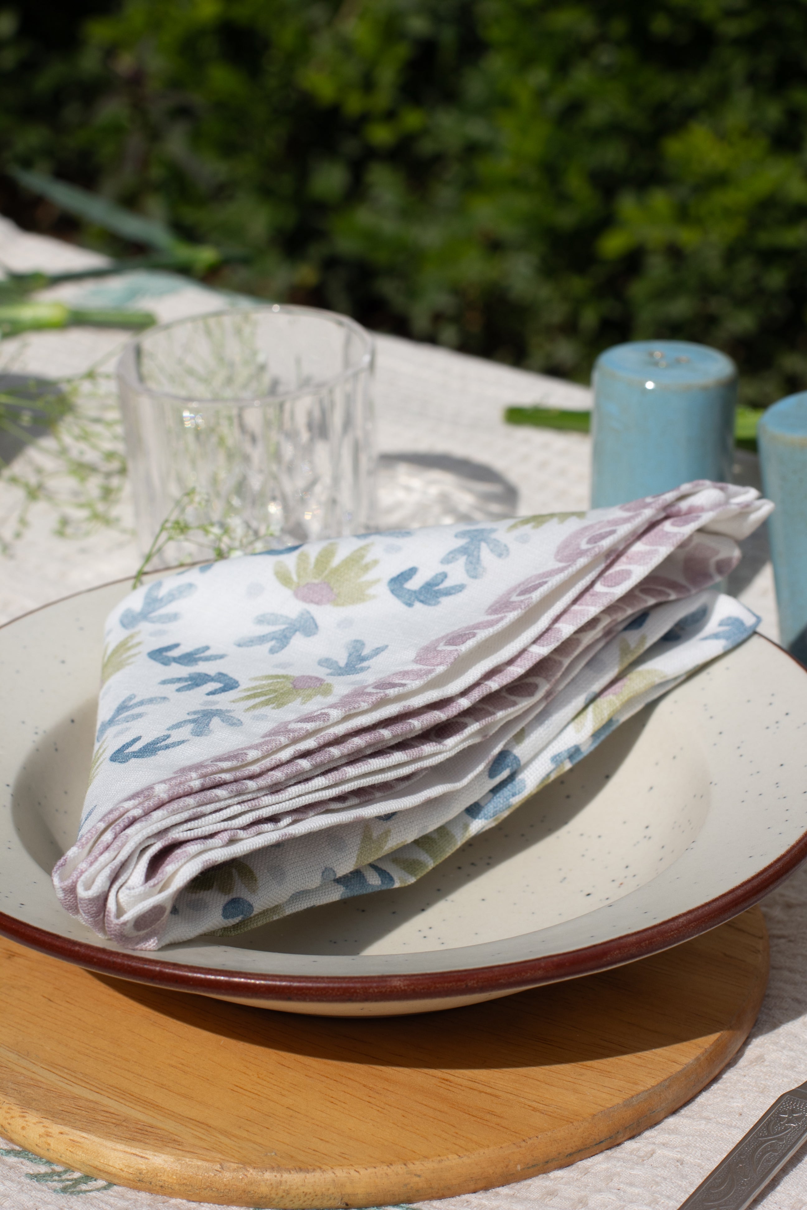 Khwaab Splash Cotton Napkin| Set of 2