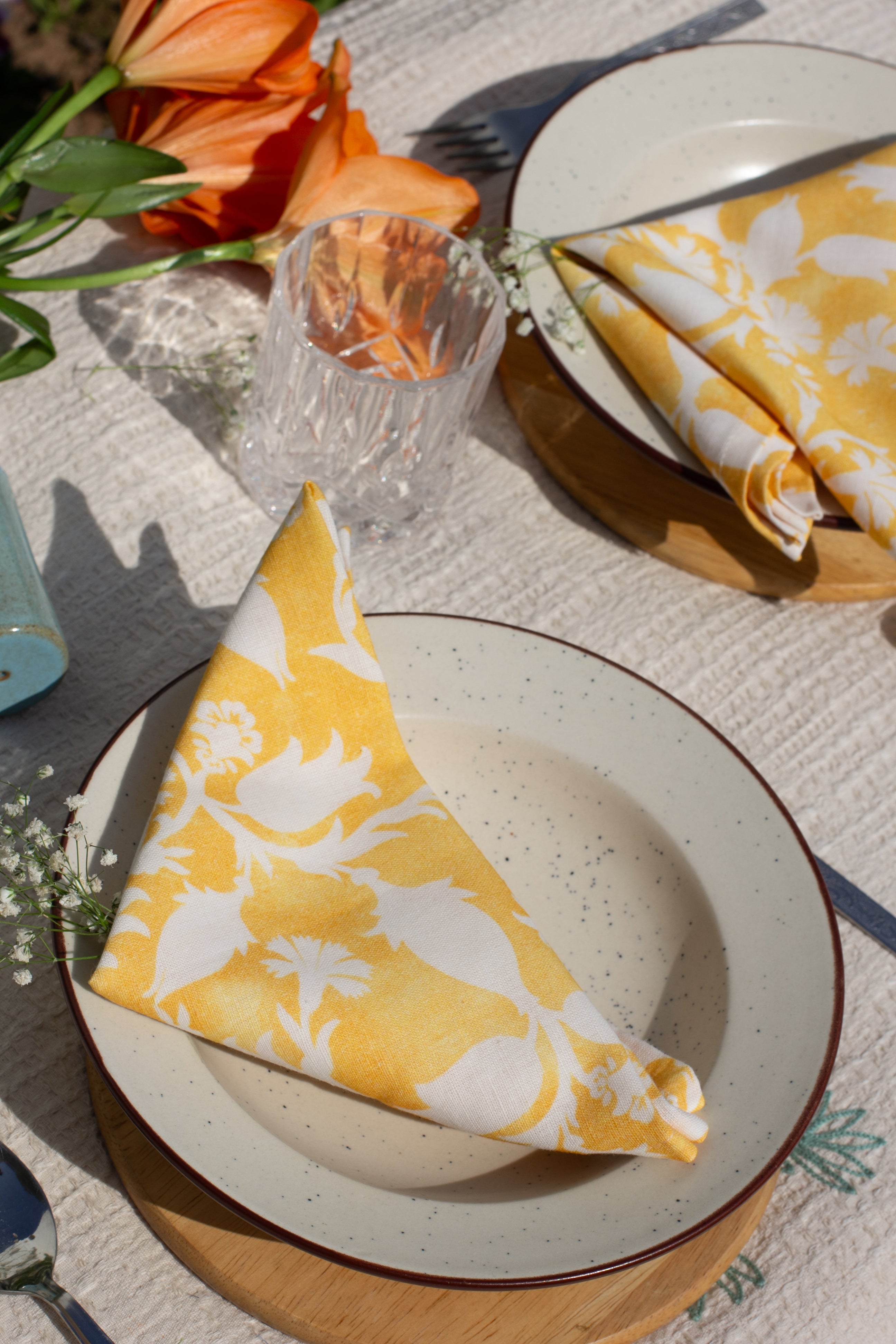 Raahat Jaal Cotton Napkin| Set of 2