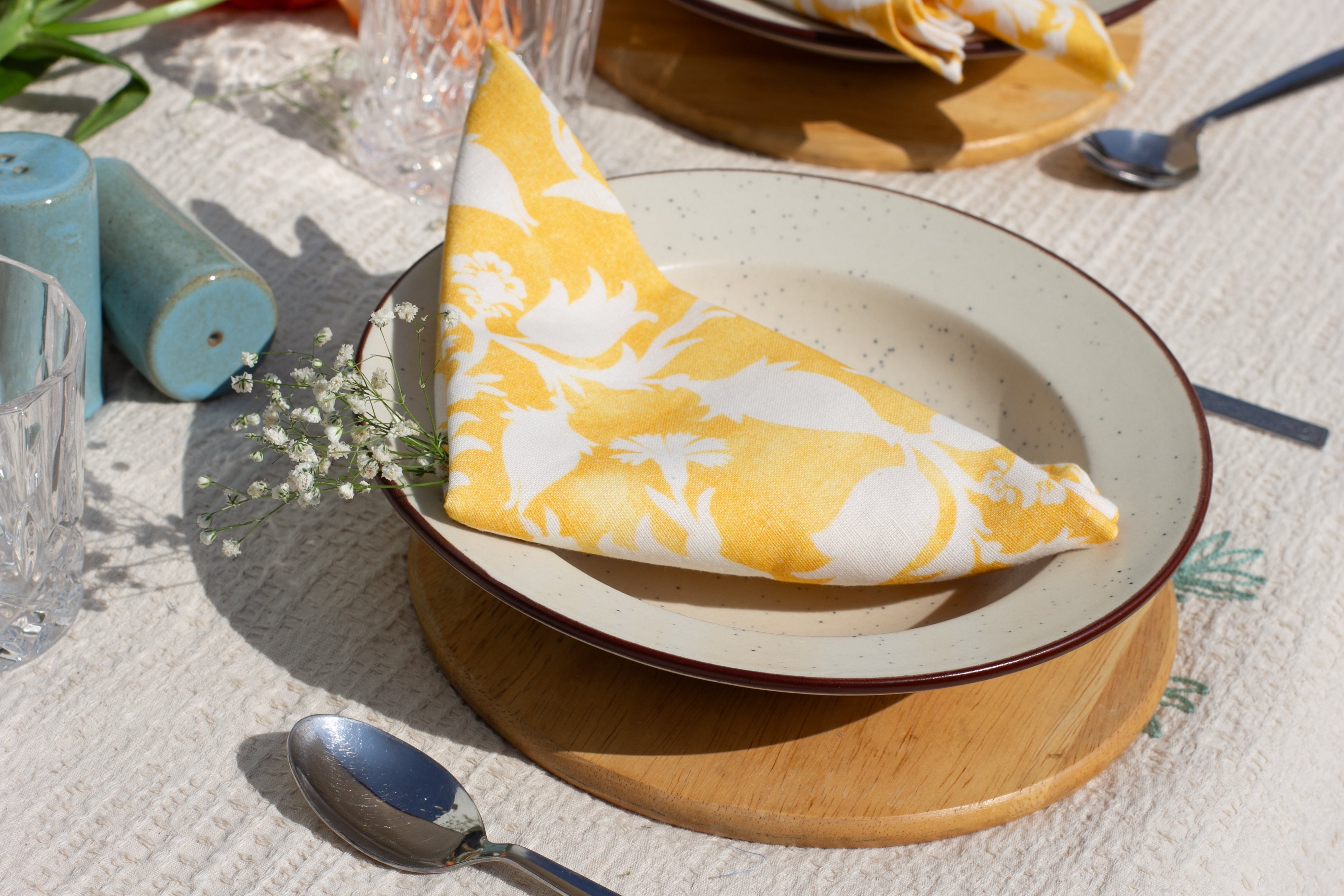 Raahat Jaal Cotton Napkin| Set of 2