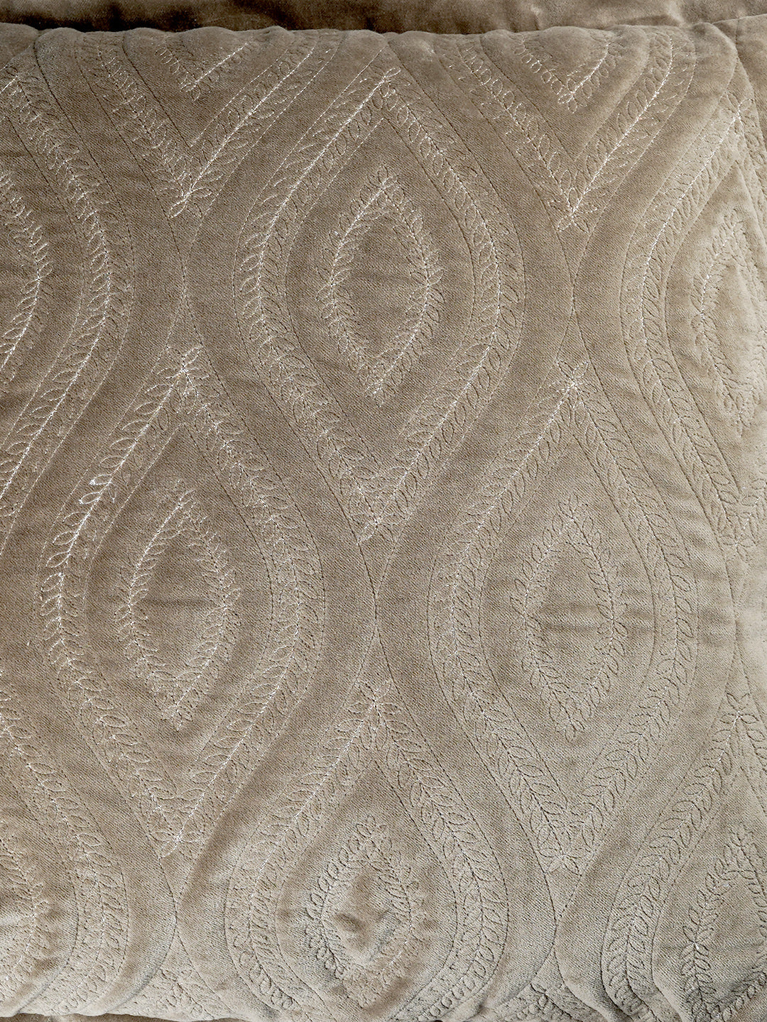 Ogee Sage Green Cushion Cover