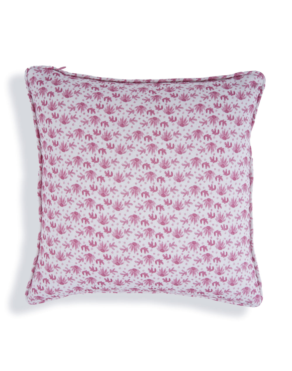 Khwaab Yellow Garden Grid Cushion Cover