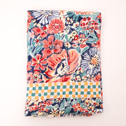 Nature Nectar Blue Hand Towel | Set Of 2