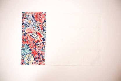 Nature Nectar Blue Hand Towel | Set Of 2