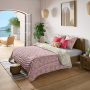 Rahat Red Cotton Quilt