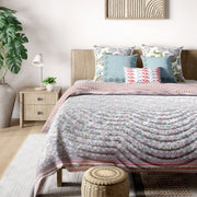 Mimo Blue Cotton Quilt