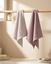 Mimo Purple Cotton Face Towel | Taran Living
