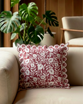Ayna Secret Garden Red Cushion Cover