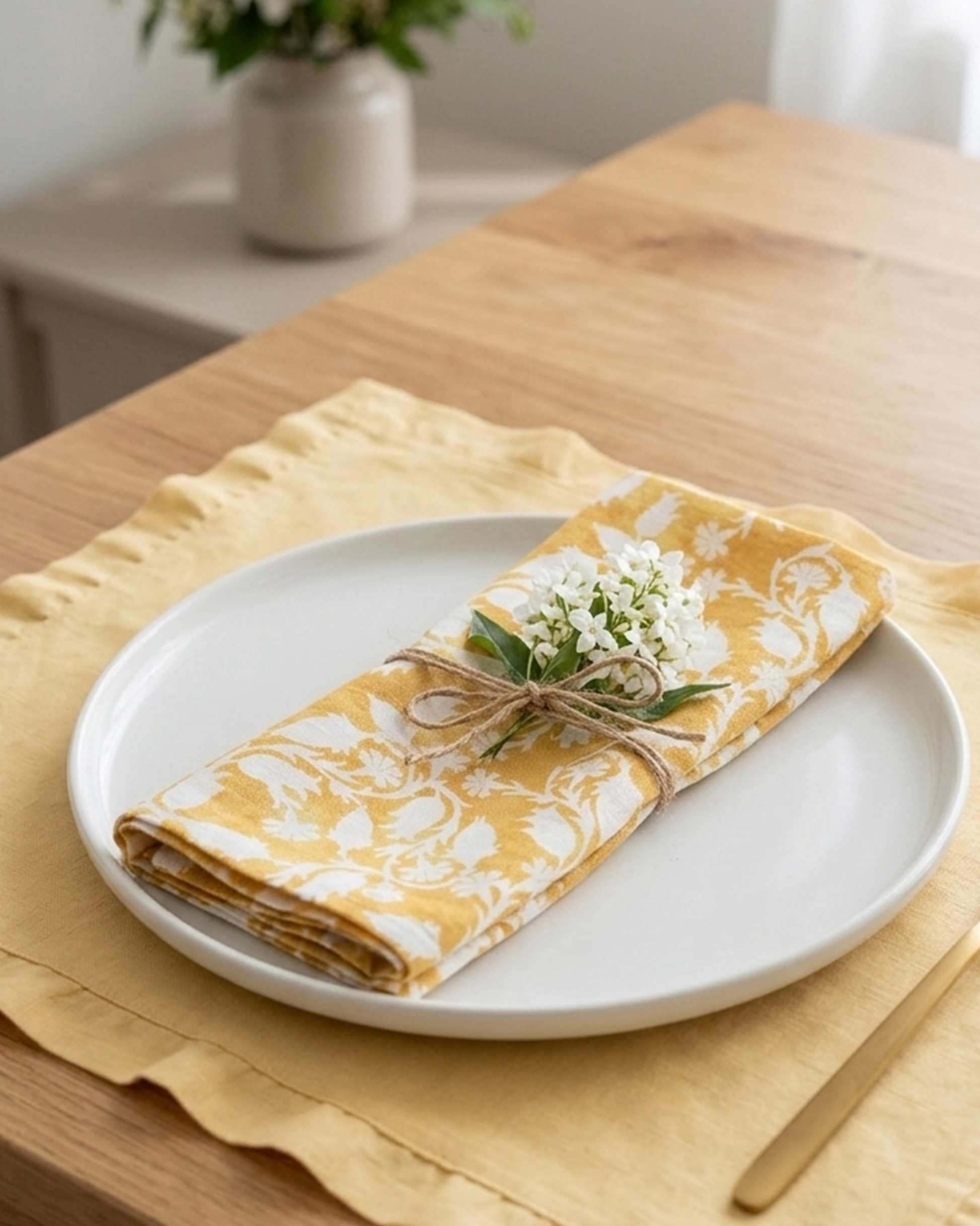 Raahat Jaal Cotton Napkin - alternate view