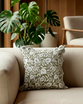 Ayna Secret Garden Green Cushion Cover