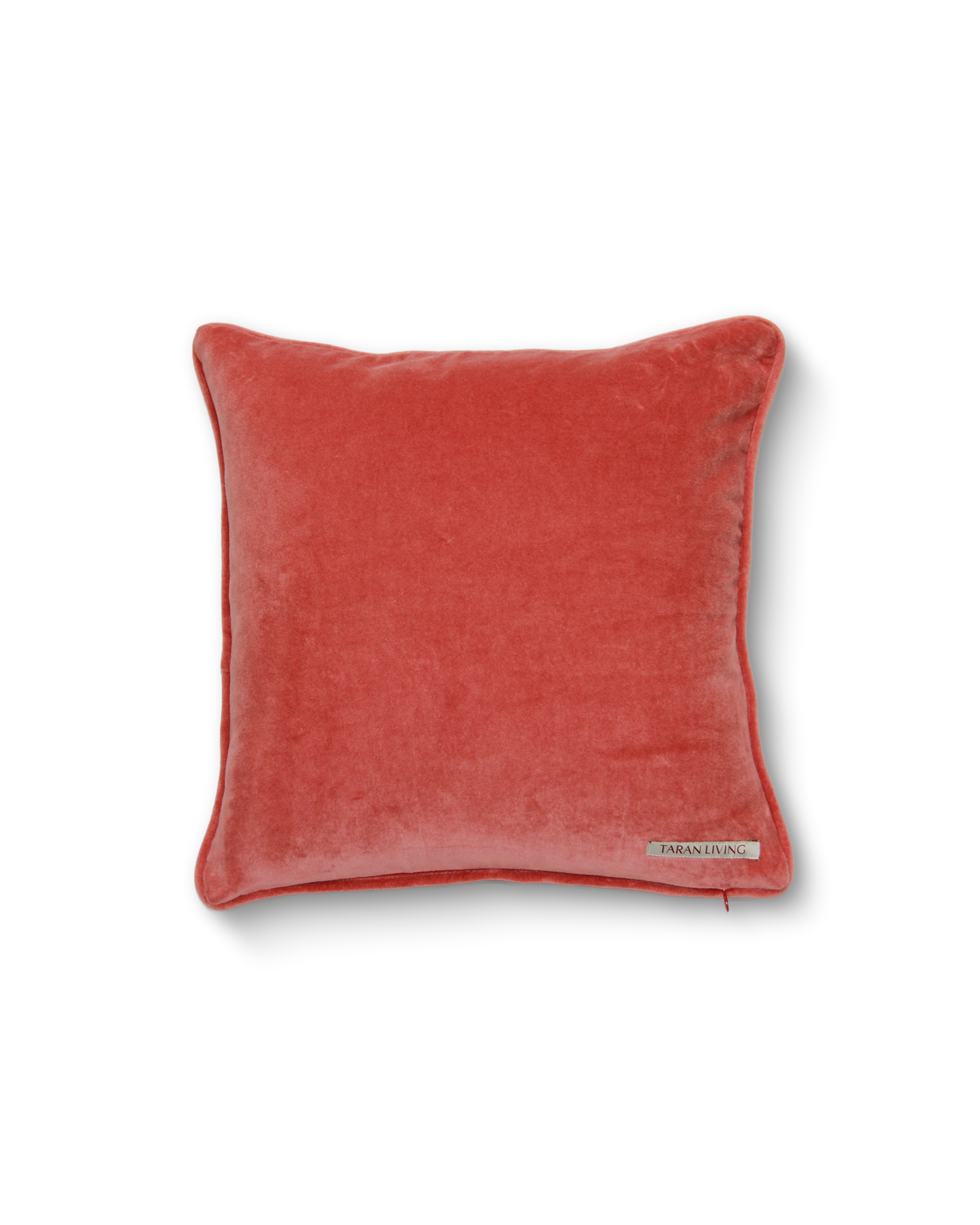 Step Well Green Cotton Velvet Cushion Cover