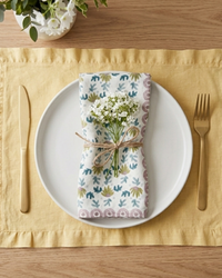 Khwaab Splash Cotton Napkin| Set of 2