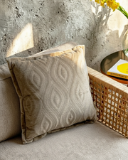 Ogee Sage Green Cushion Cover