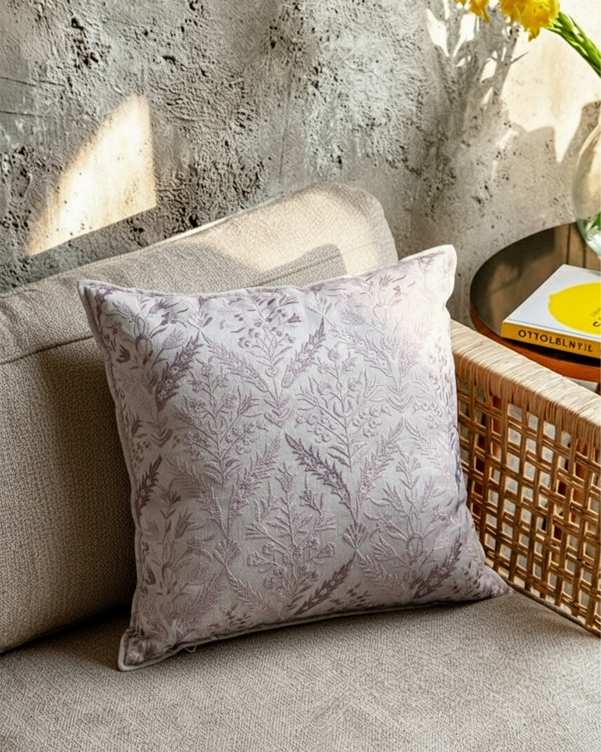 Native Lavender Cushion Cover | Taran Living