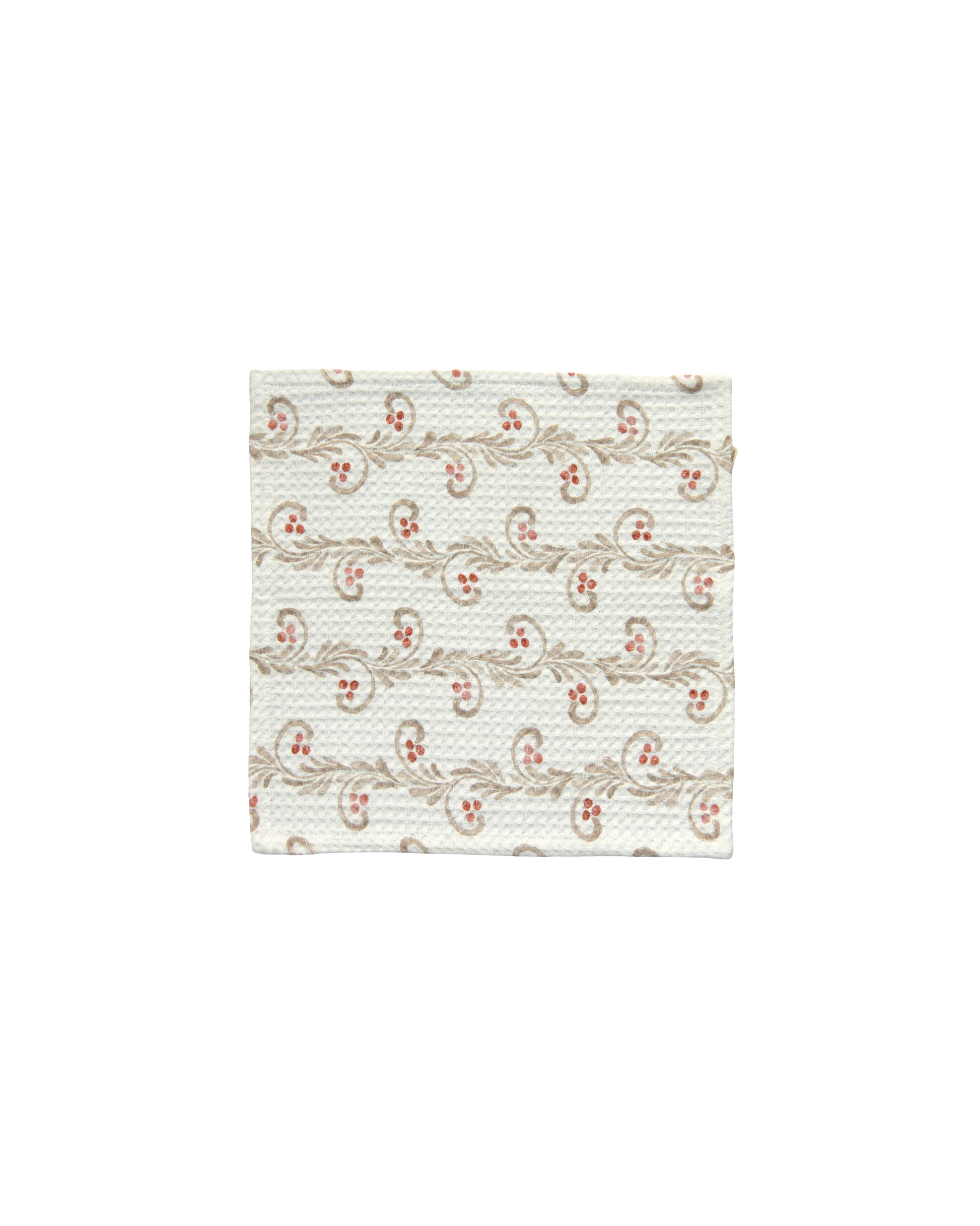 Mica Pink Cotton Face Towel - detail shot