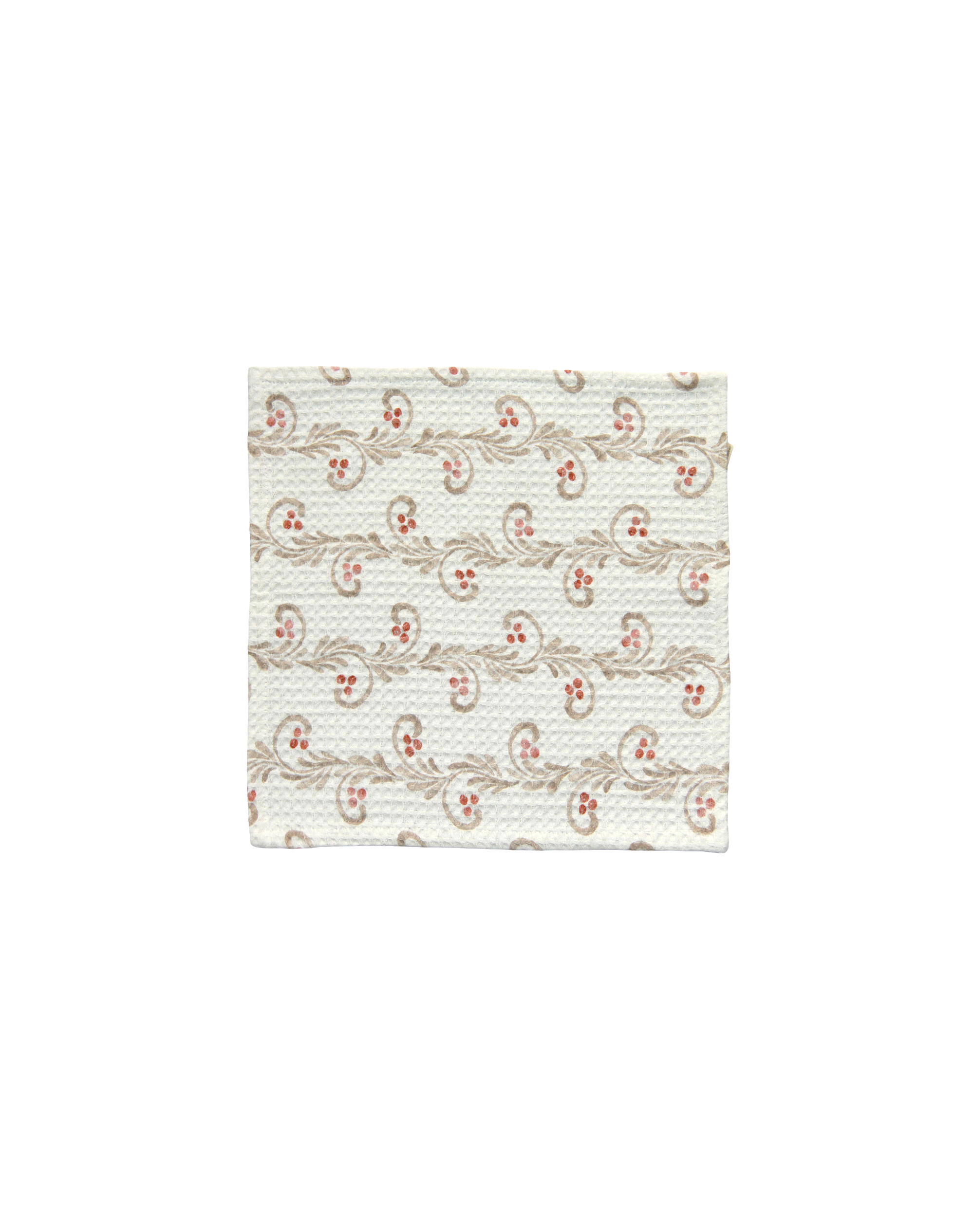 Mica Pink Cotton Face Towel - detail shot
