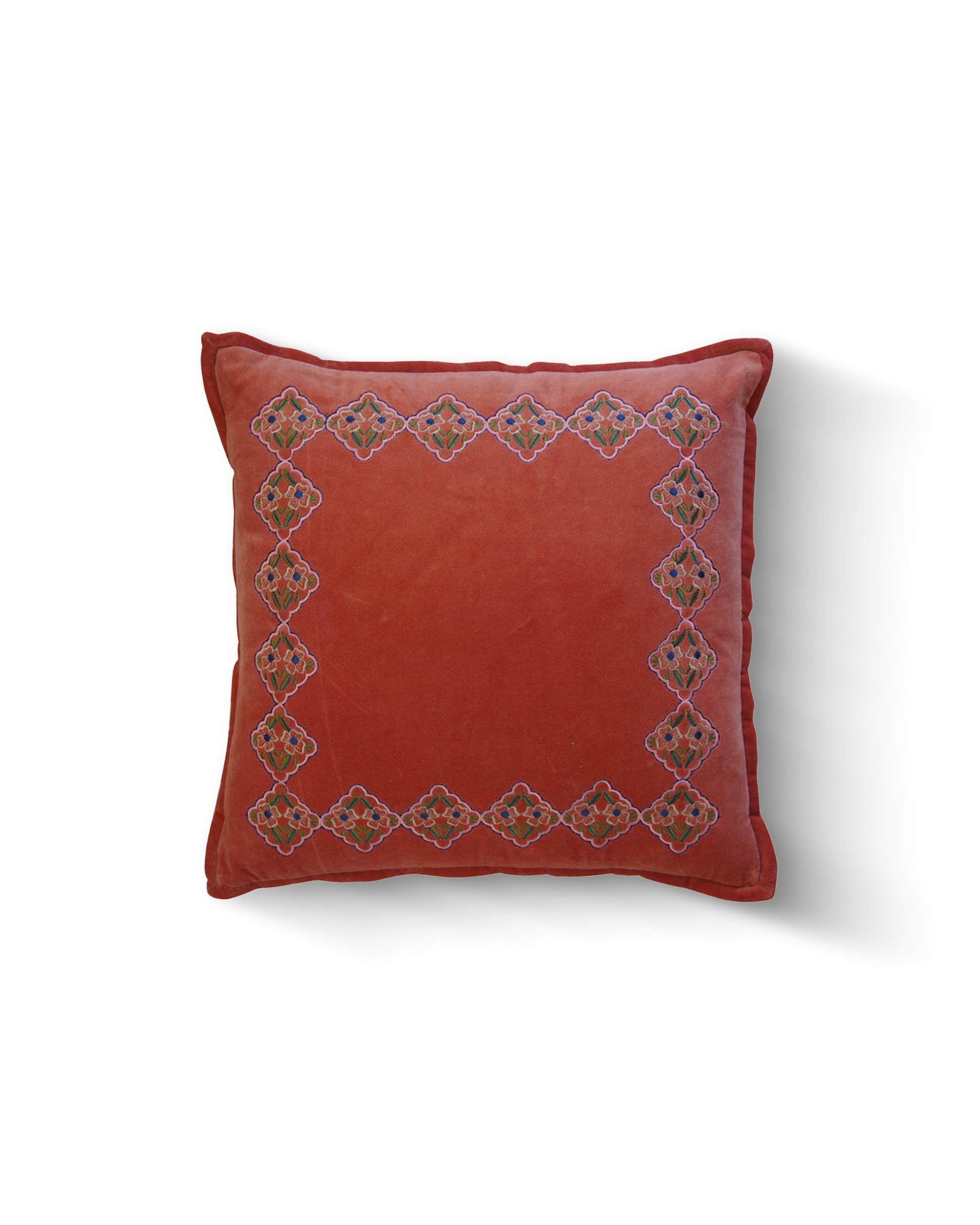 Mimo Rust Bordina Cushion Cover - alternate view