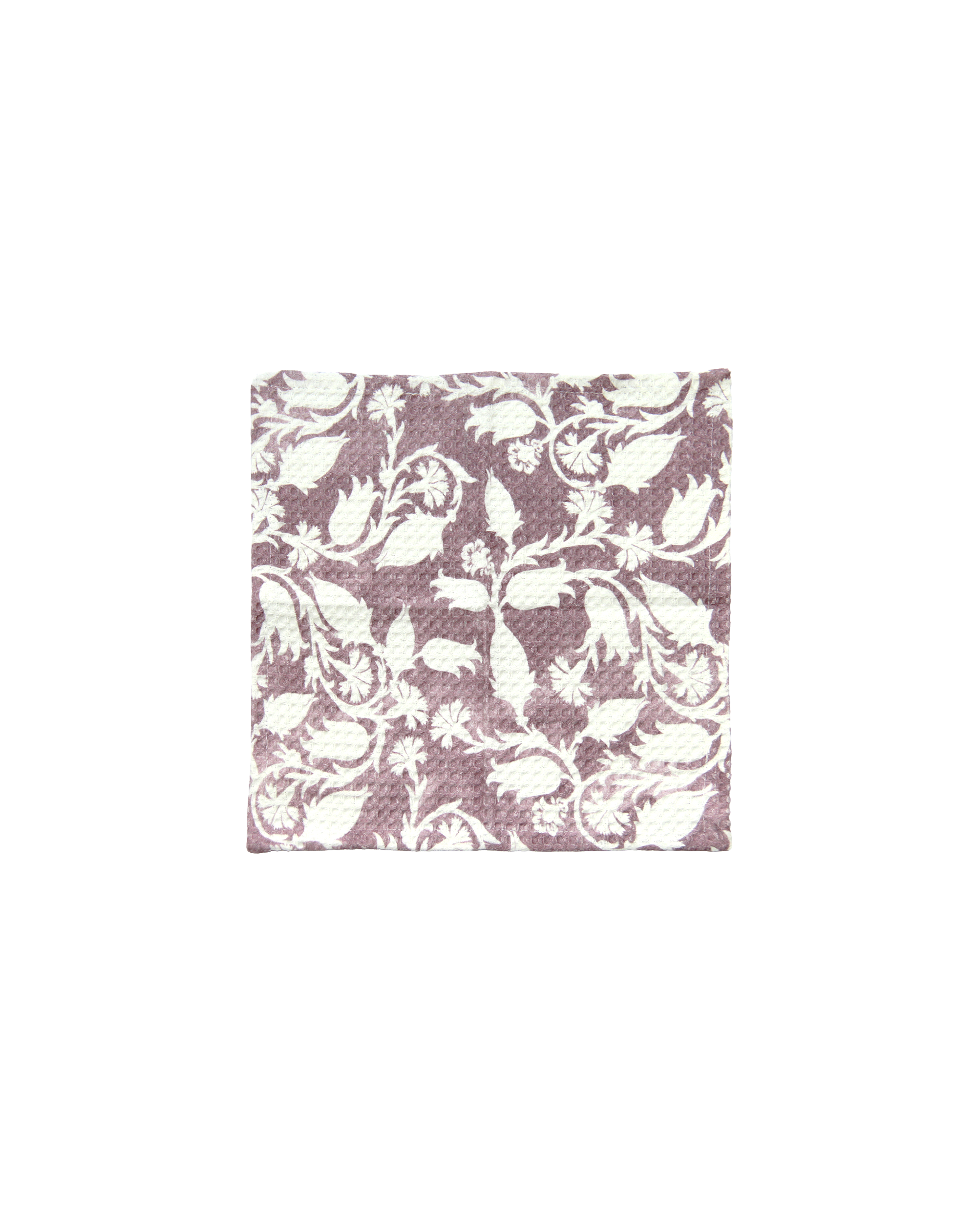 Rahat Buta Purple Cotton Face Towel - view 5