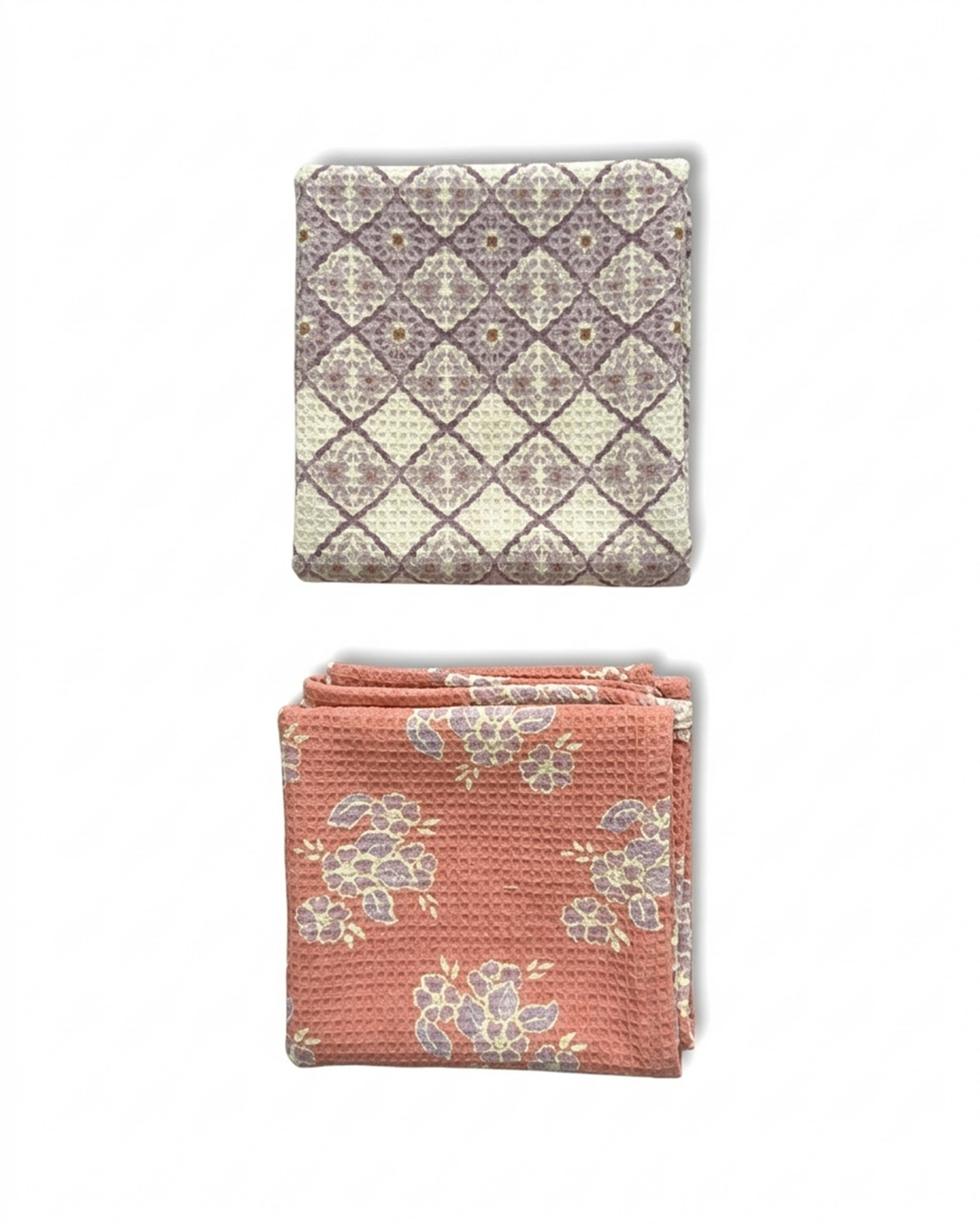 Mimo Pink Cotton Hand Towel - detail shot