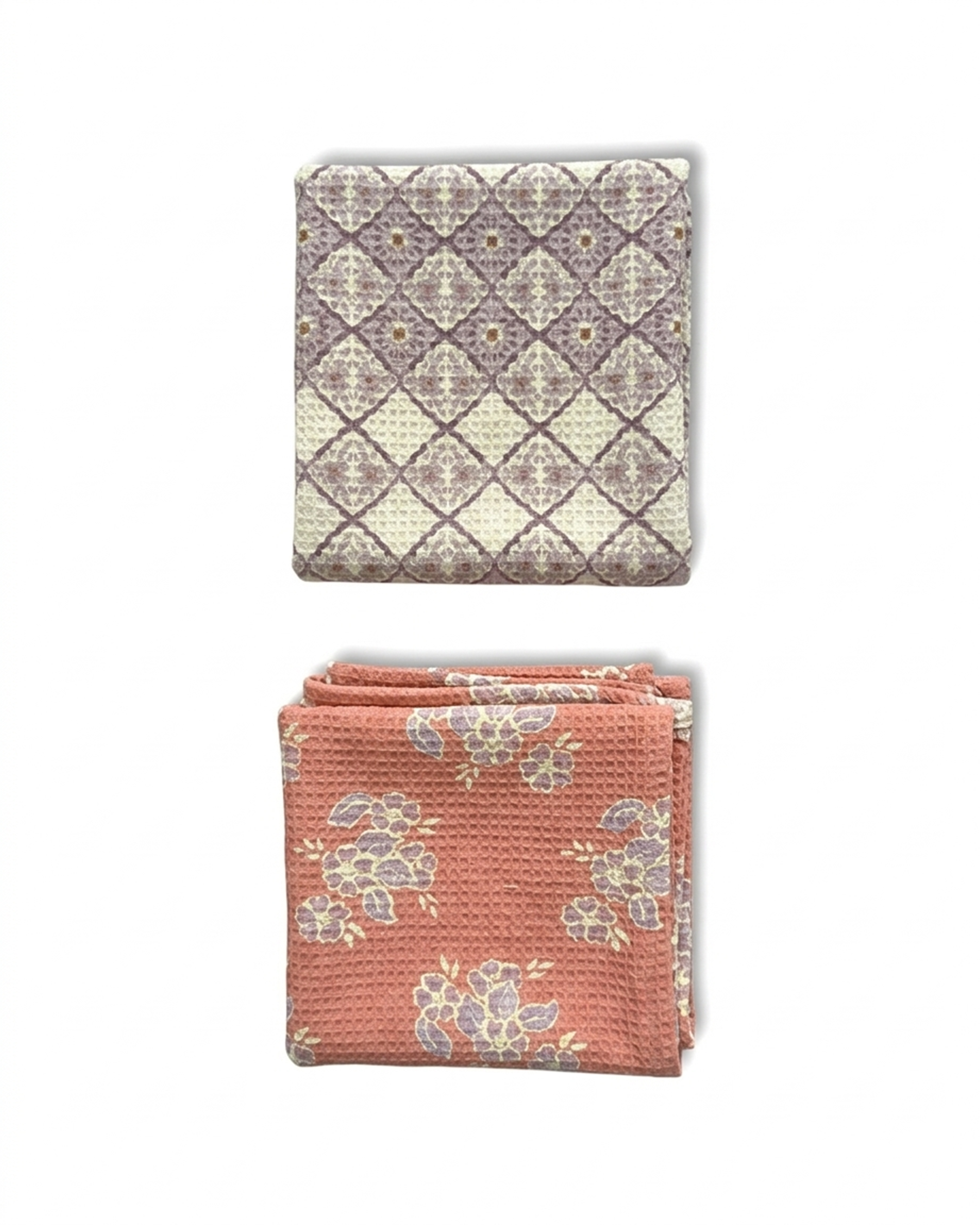 Mimo Pink Cotton Hand Towel - detail shot