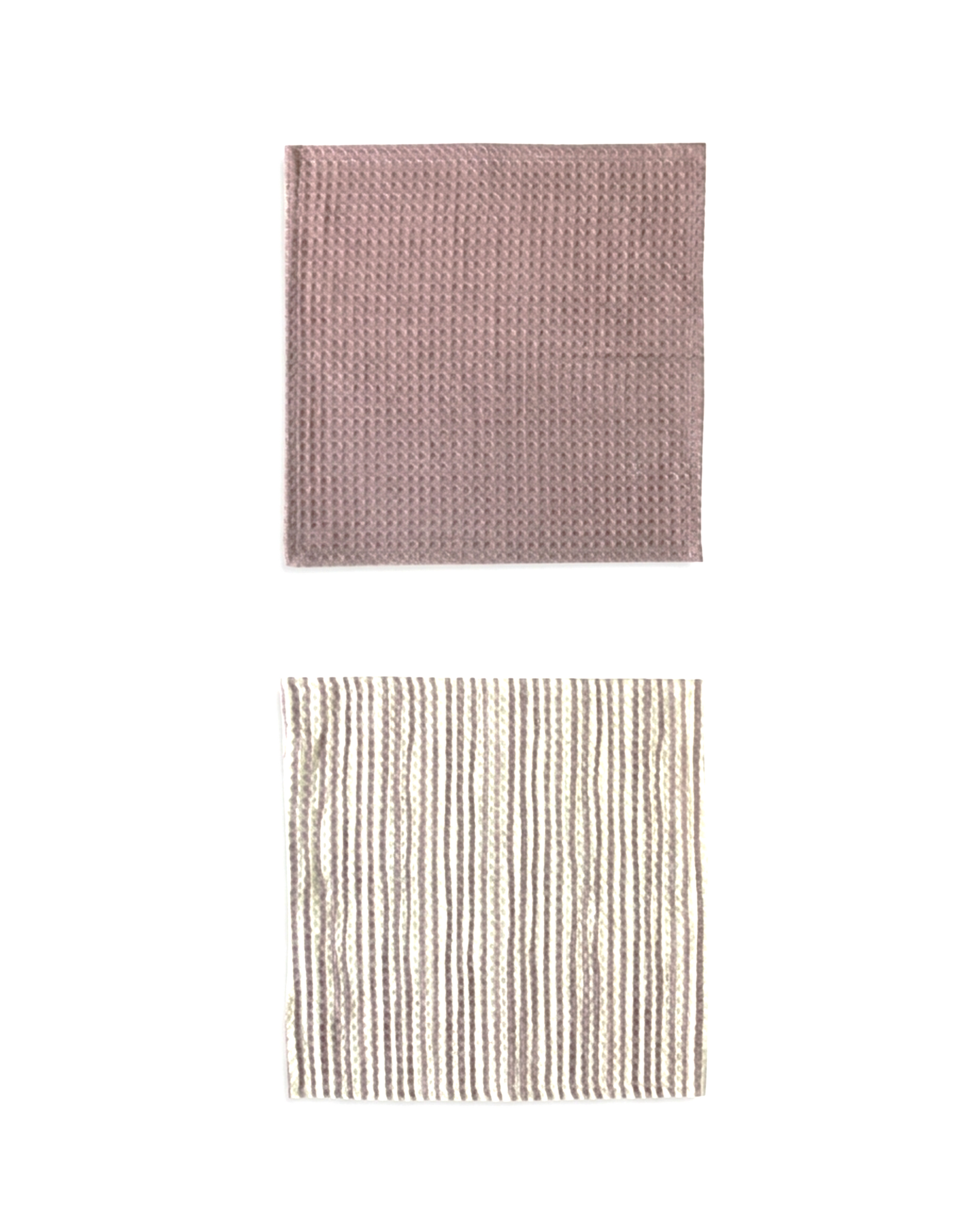 Mimo Purple Cotton Face Towel - detail shot