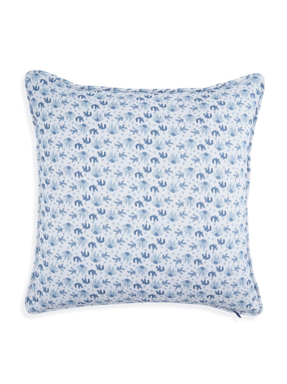 Khwaab Terracotta Embroidered Cushion Cover