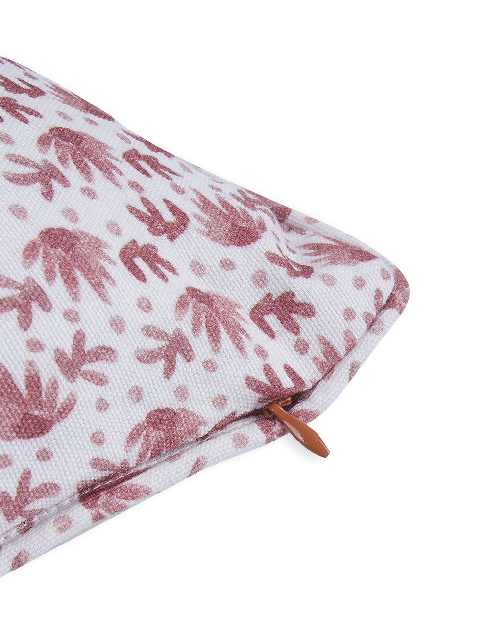 Khwaab Green Garden Grid Cushion Cover 16"x 16"