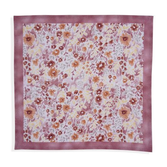 Set Of 2 - Blooming Dream Cotton Napkin