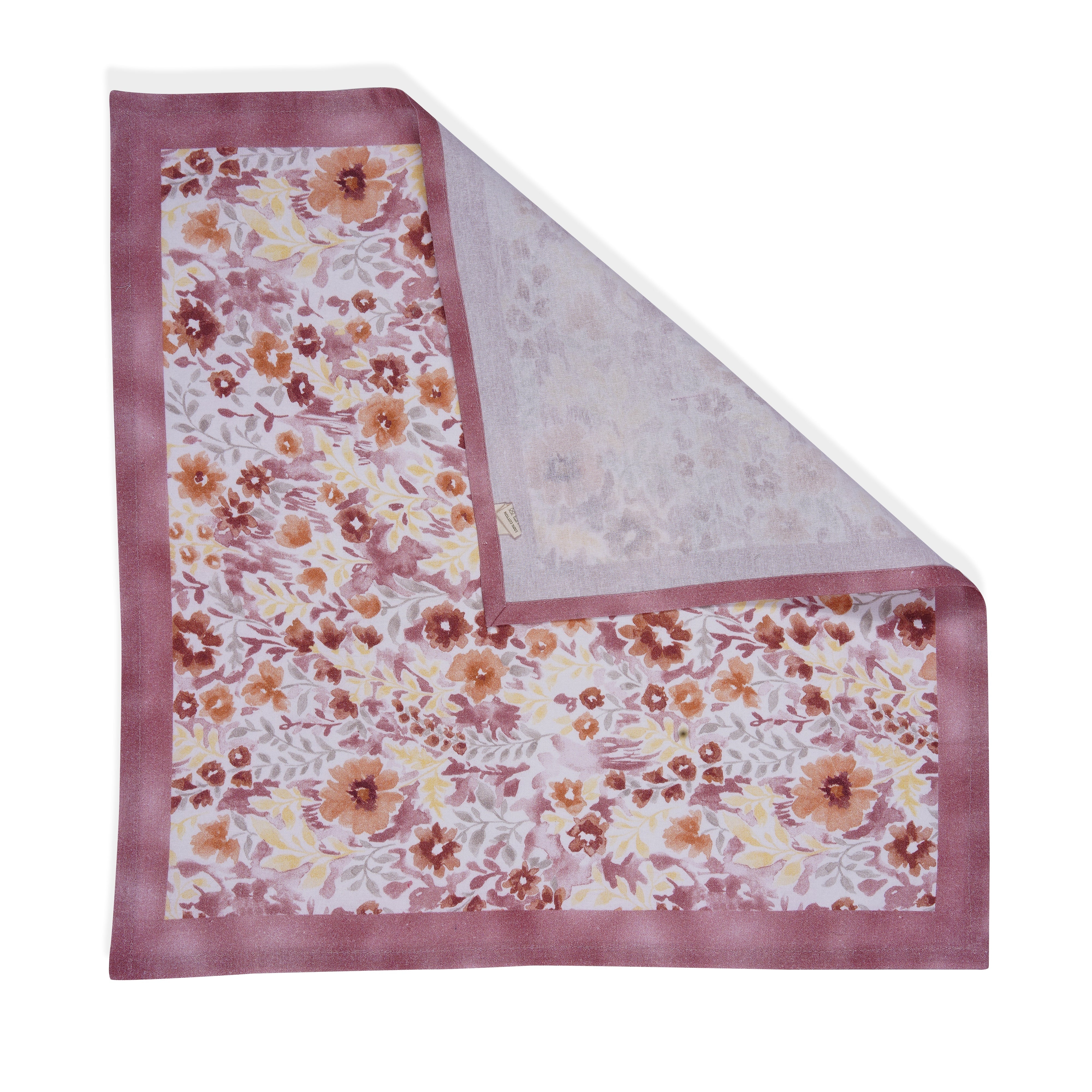 Blooming Dream Cotton Napkin| Set of 2