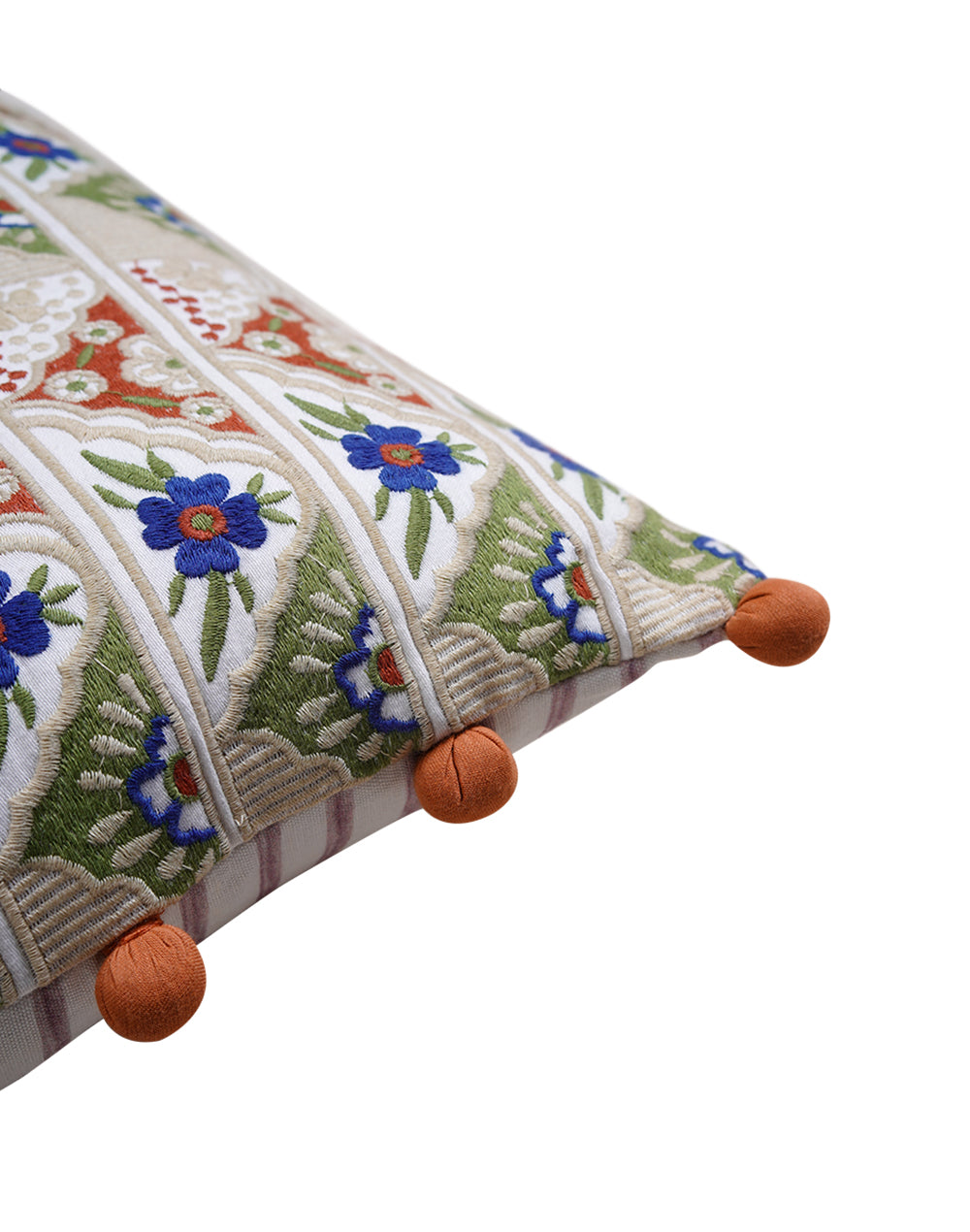 Mimo Beige Urban Weave Cushion Cover- 12"x 18"