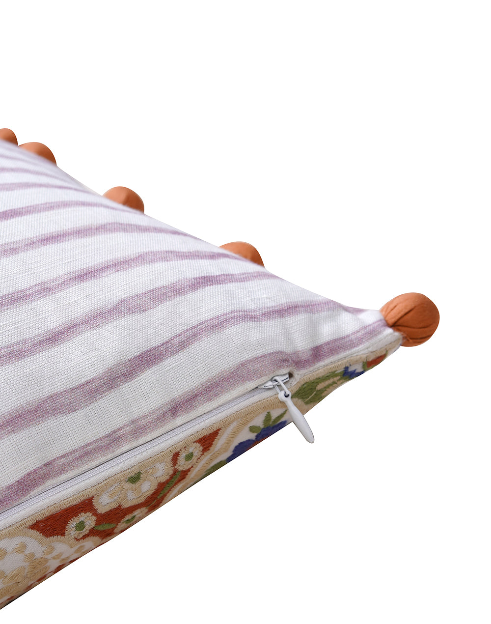 Mimo Beige Urban Weave Cushion Cover- 12"x 18"