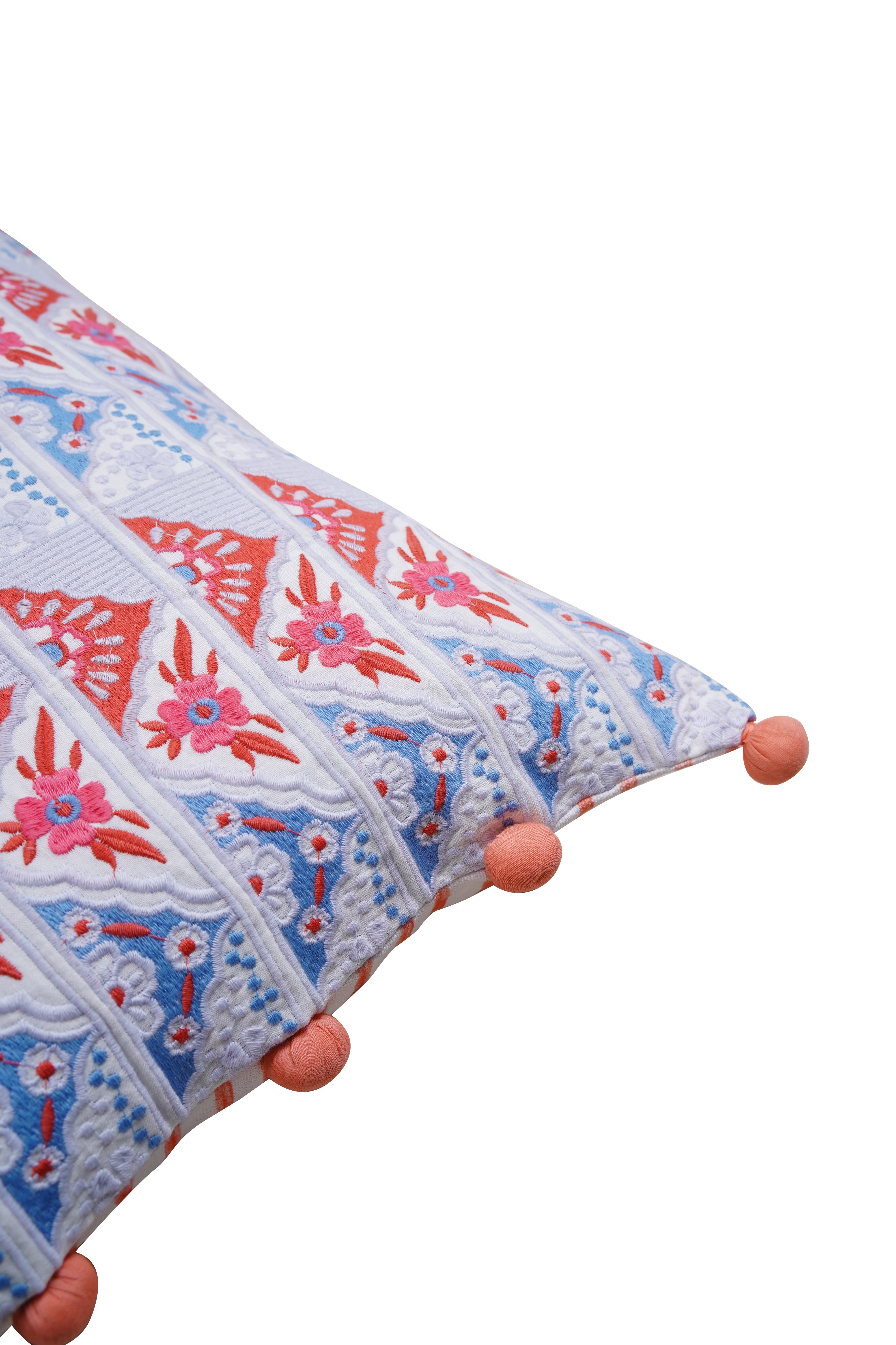 Mimo Blue Urban Weave Cushion Cover- 12"x 18"