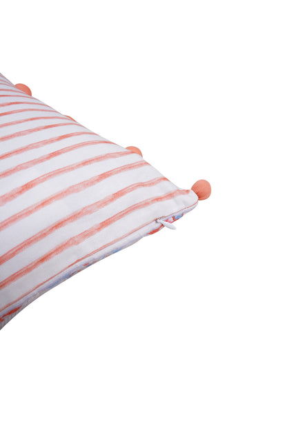Mimo Blue Urban Weave Cushion Cover