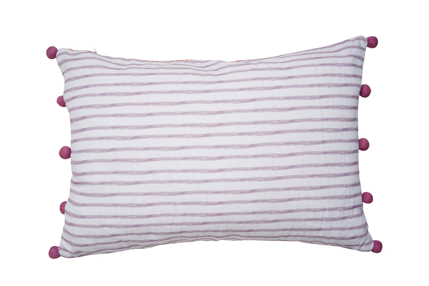 Mimo coral urban embroidered cushion cover