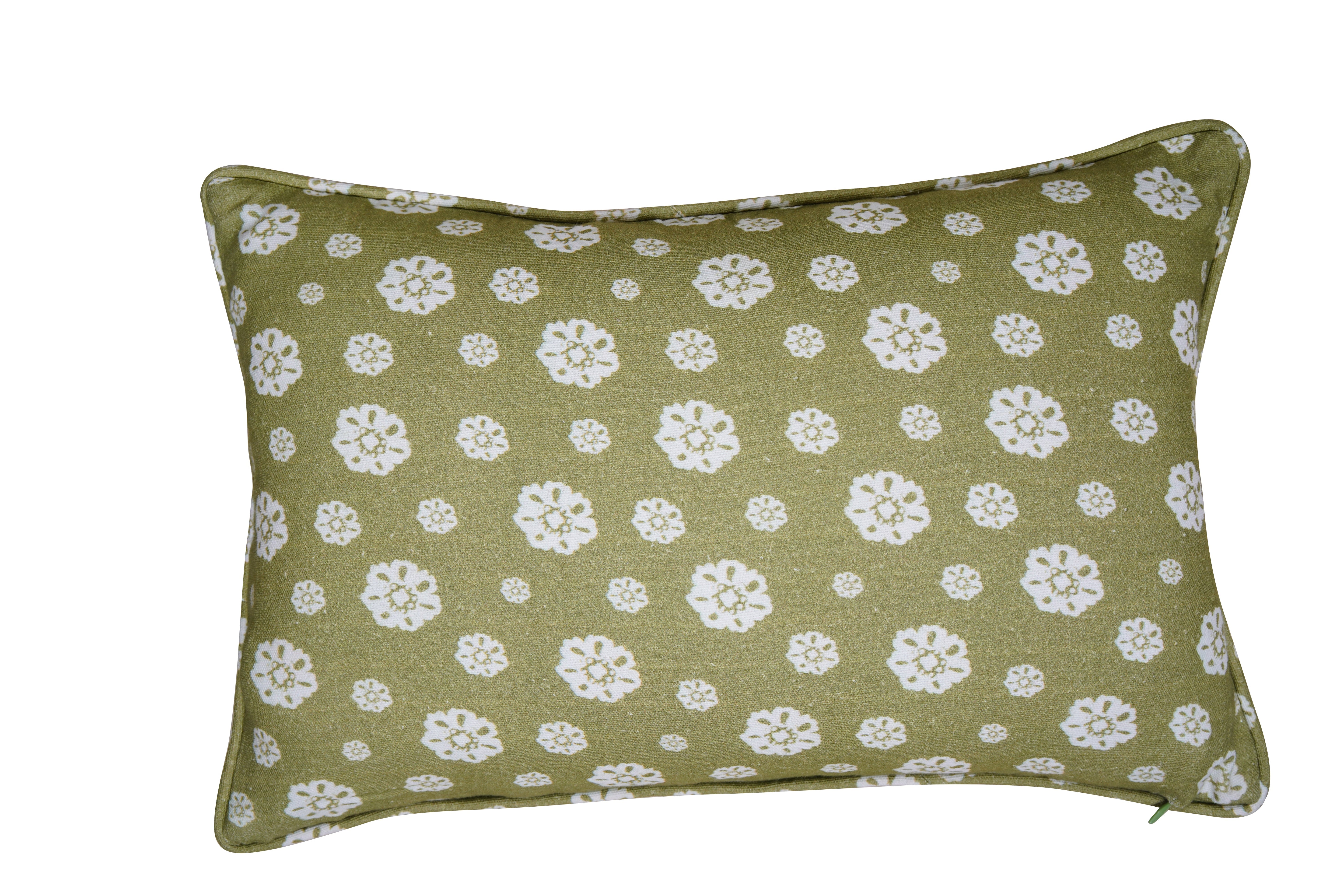 Rahat Chevron Rust Cushion Cover- 12"x 18"