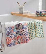 Nature Nectar Blue Hand Towel | Set Of 2