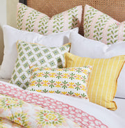 Mica Yellow Quilted Sham - 26"x 26"